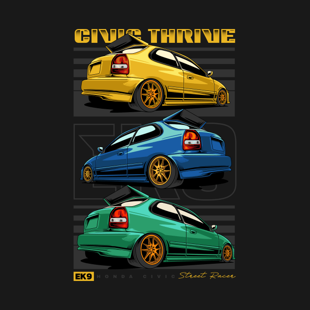 EK9 Civic Trive by Harrisaputra