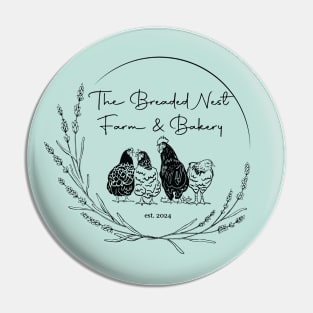 The Breaded Nest Farm and Bakery Pin