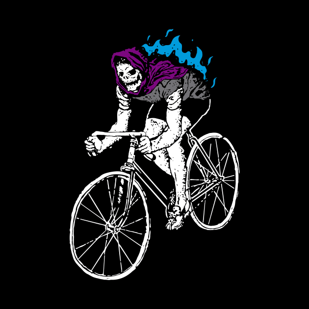 Death skull biker by pontosix