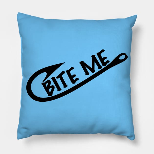 Bite Me Pillow by CuteCoCustom