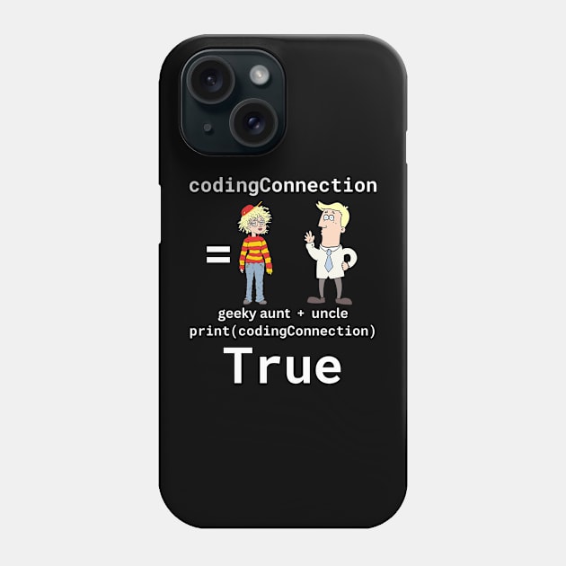 codingConnection Phone Case by Liliana Rey