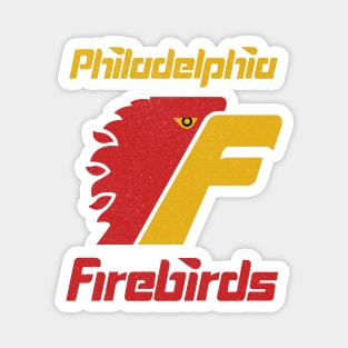 DEFUNCT - PHILADELPHIA FIREBIRDS Magnet