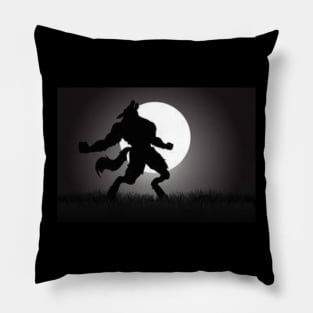 Howlin' At the Moon Pillow