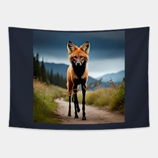 Maned wolf Tapestry