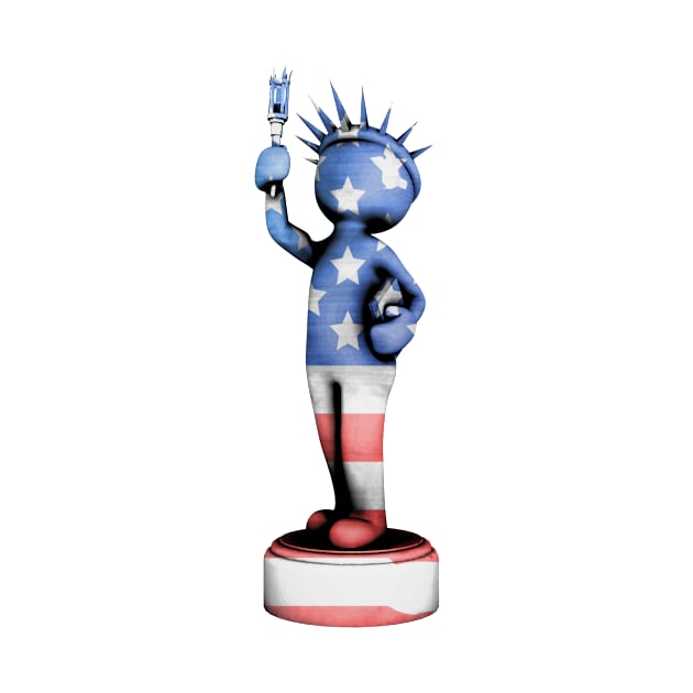 USA Statue - Freedom by i2studio