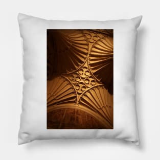 Tewkesbury Abbey - Vaulted Ceiling Pillow