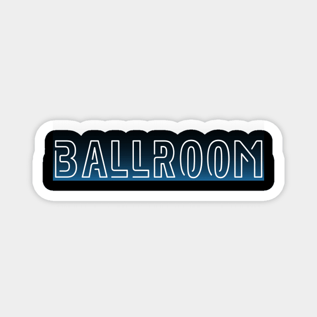 ballroom dance design Magnet by Dancespread