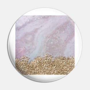 Marble gold rush IV Pin