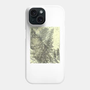 Lumen Print Ferns Phone Case