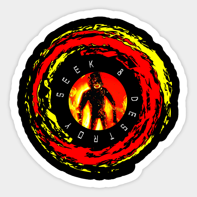 Seek & Destroy! - DOORS - Seek - Sticker