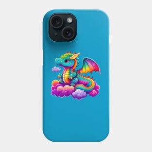 cute colorful dragon 2 Phone Case