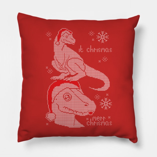 It Chrismas (Sweater) Pillow by bekkie