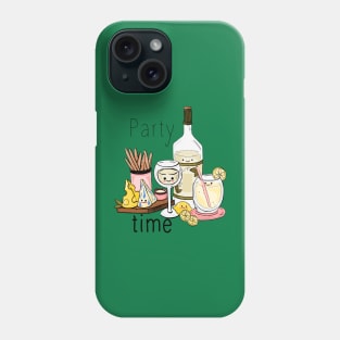 Cute Food - Party Time! Phone Case