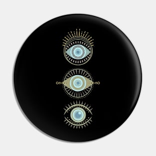 Evil eyes Pin