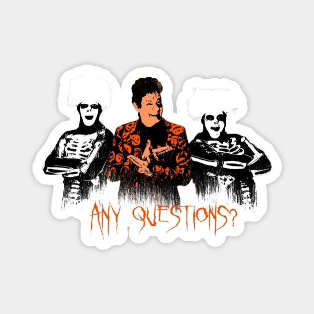 David S. Pumpkins - Any Questions? VIII Magnet by Shappie112