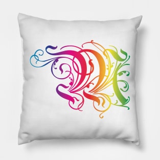 Name first alphabet M Pillow