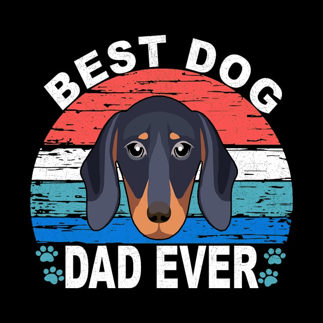 Best Dog Dad Ever - Dachshund by Drakes