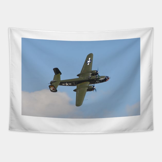 B-25 Mitchell Tapestry by CGJohnson