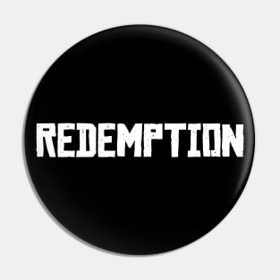 Red Dead Redemption 2 Redemption White Pin