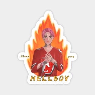 Hellboy - Lil Peep Magnet