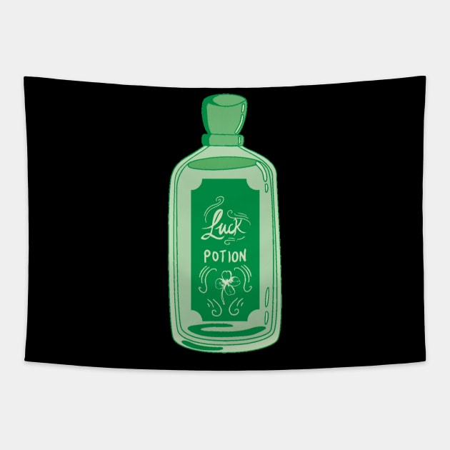 Good Luck Potion Tapestry by ROLLIE MC SCROLLIE