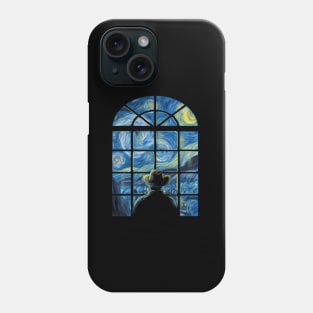 Window in the starry night Phone Case