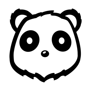 Panda Head T-Shirt