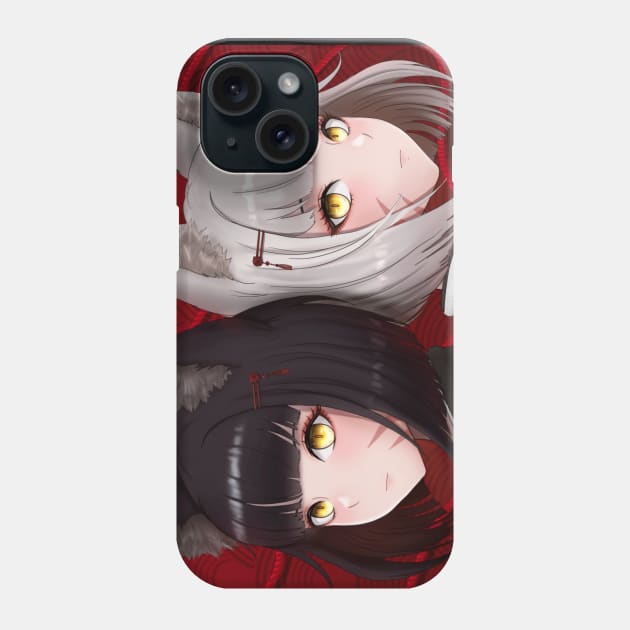 neko girls Phone Case by SUONIKO