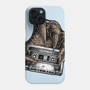 drawing cassette tape Phone Case