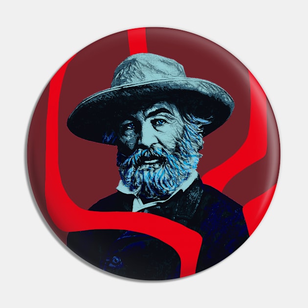 Walt Whitman - Song of the Open Road Pin by Exile Kings 