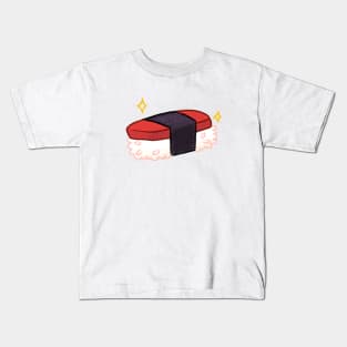 Four Squares and Seven Cans Later - Musubi - T-Shirt