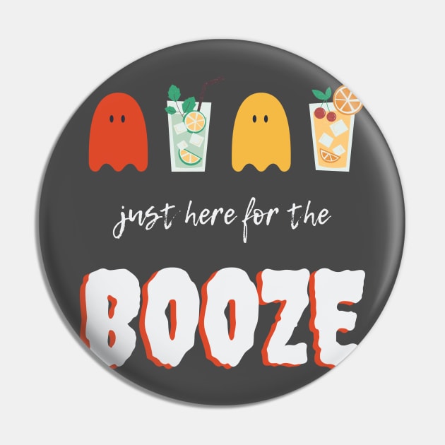 Here for the Booze Pin by The Conjecturing: A Horror-ish Podcast