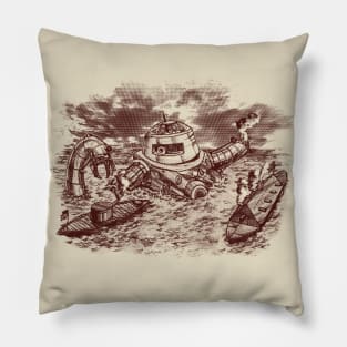 Battle of the Ironclads 2 Pillow