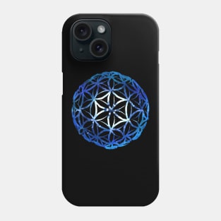 Flower Of Life Sphere Sacred Geometry Phone Case