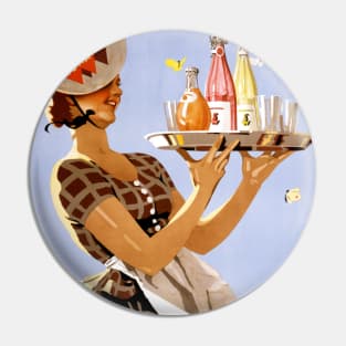 Vintage Travel Poster Germany SEWA Pin