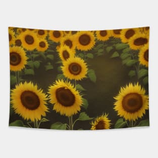 Good Morning Sunflower Tapestry