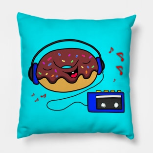 Donut Frenzy! (Chocolate) Pillow