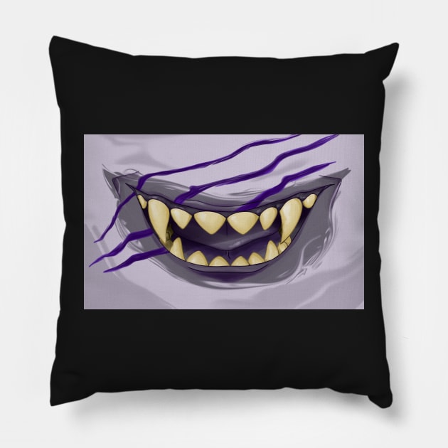 Gamzee sObEr Smile Pillow by buzzingRoyalty