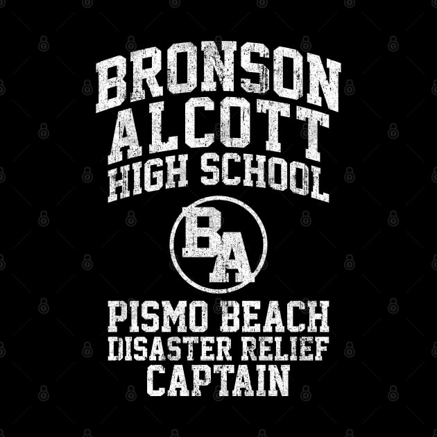 Bronson Alcott High Pismo Beach Disaster Relief Captain by huckblade