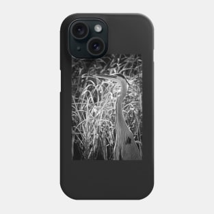 The Stately Great Blue Heron Phone Case