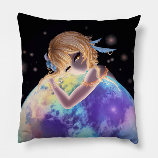 Lumine-Genshin Impact Pillow by Katzui