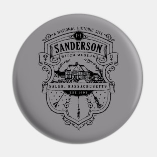 Sanderson Museum-Black Version Pin