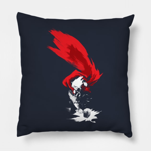 Thor Pillow by beanclam