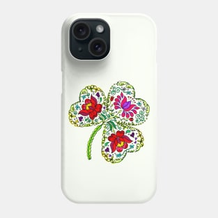 Flowery Shamrock Phone Case