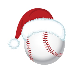 Santa Baseball Christmas T-Shirt