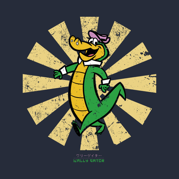 Wally Gator Retro Japanese by Nova5