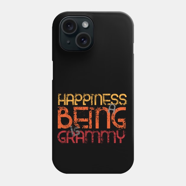 Happiness is being a Grammy Phone Case by Goldewin