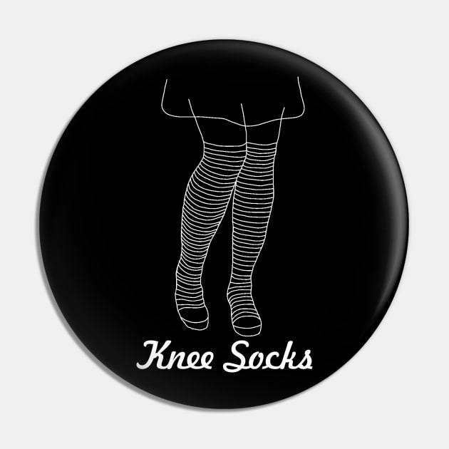 Knee Socks Pin by felpogarrido