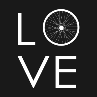 Love Bike Riding Bicycle Rider Gift For Cyclist T-Shirt