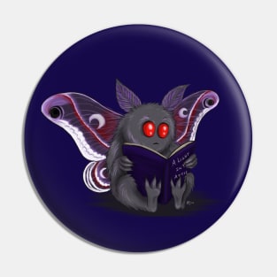 Cryptid Book Club - Mothman Pin